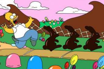 Homer v čokoládové zemi